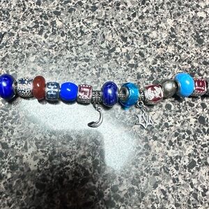 Charm bracelet - 8” long - Jesus charm